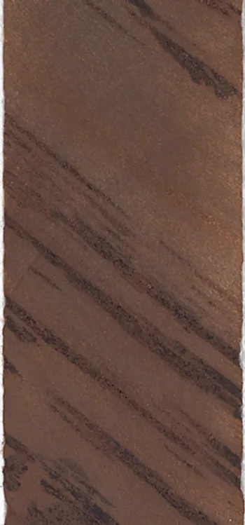 Core slab showing inclined sedimentary lamination
