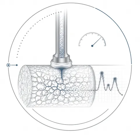 Probe permeability measurement illustration