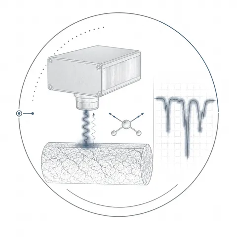 FTIR spectroscopy measurement illustration